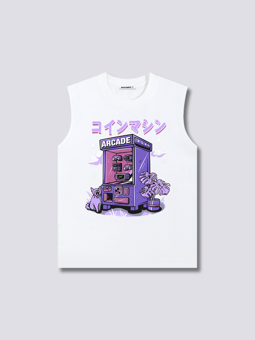 Front Print - Arcade Tank Top