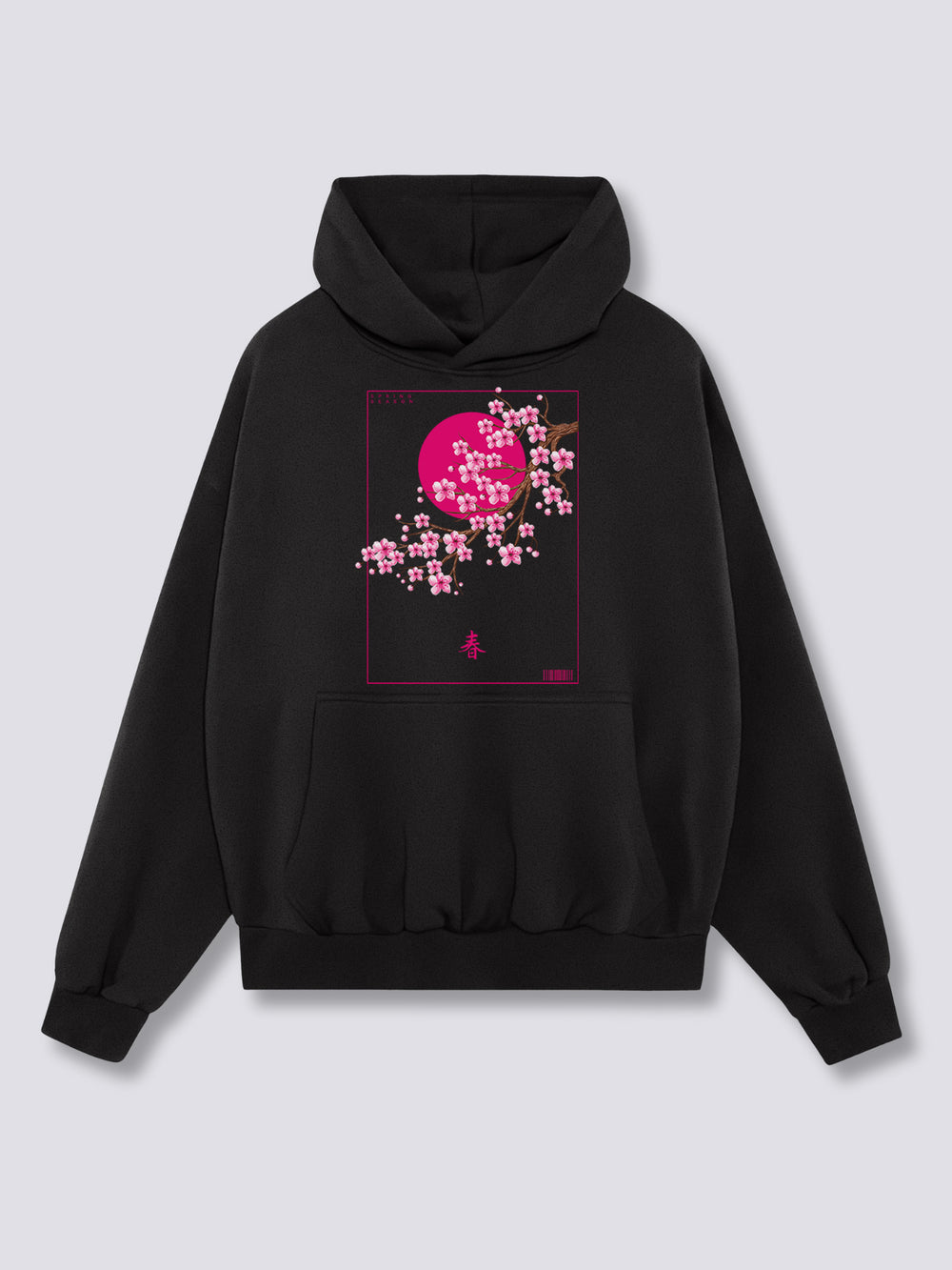 Front Print - Spring Blossom Hoodie