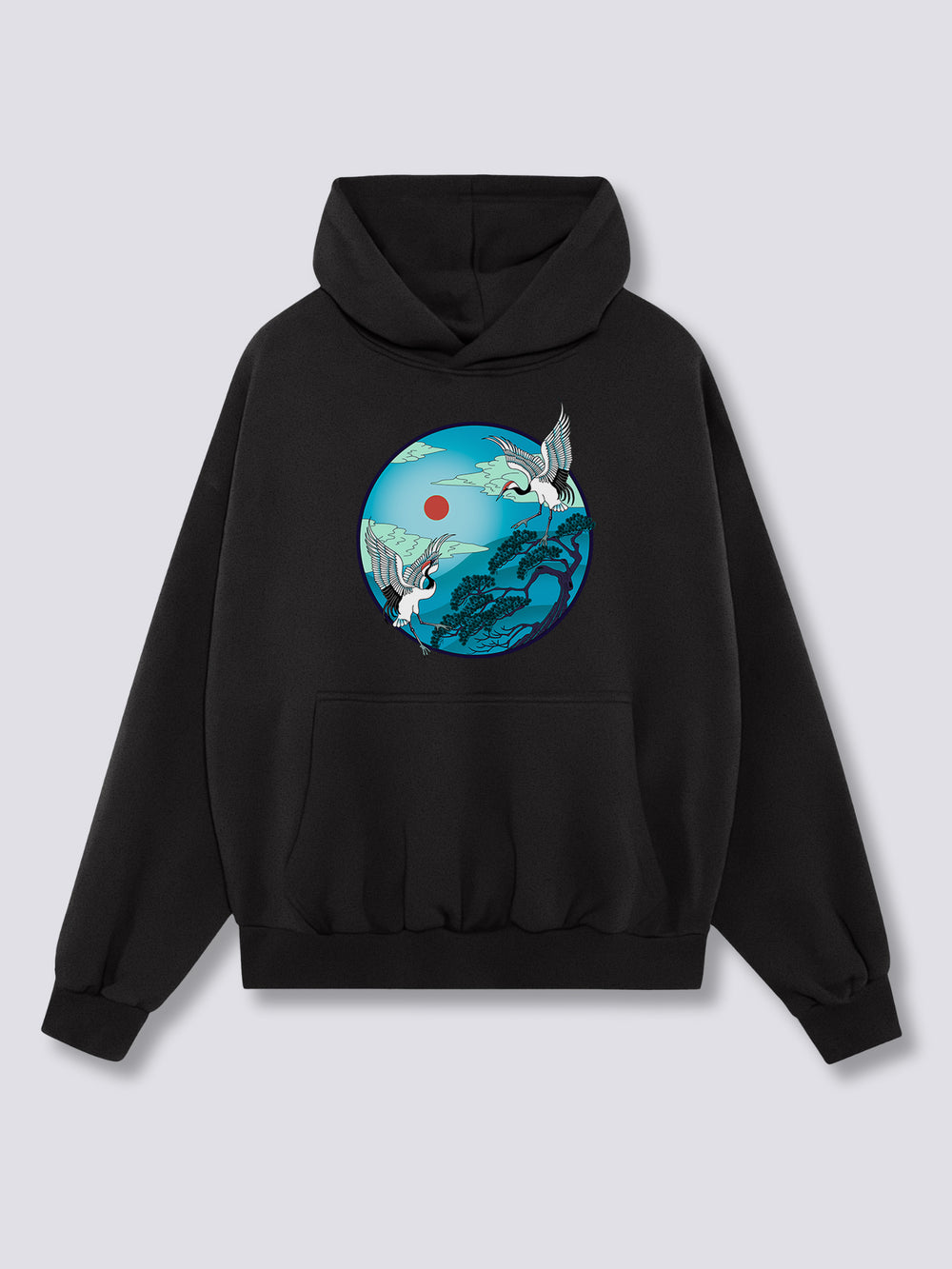 Flying Crane Hoodie