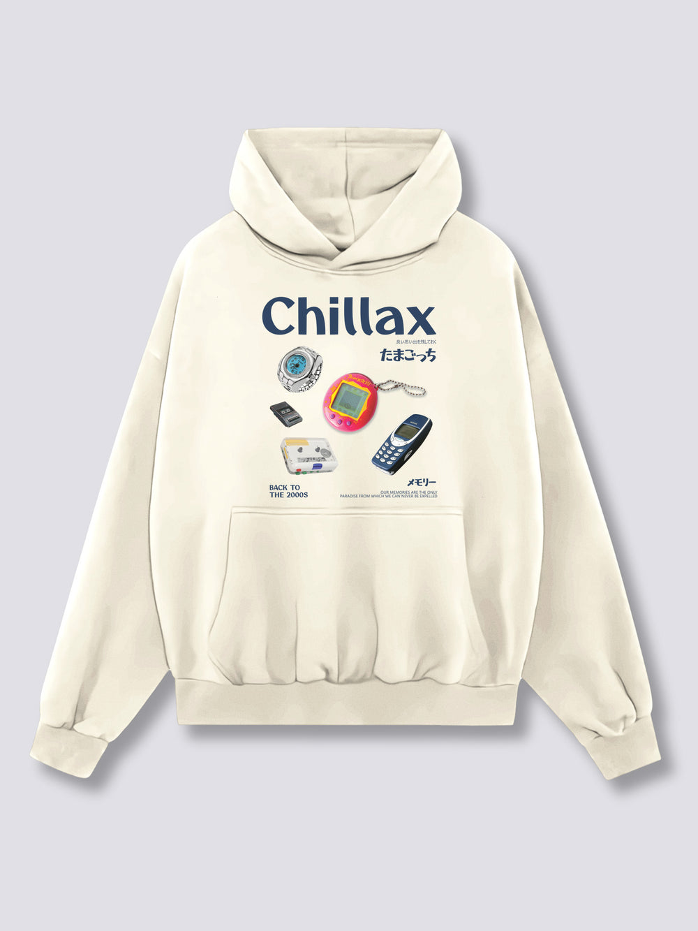 Front Print - Chillax Hoodie