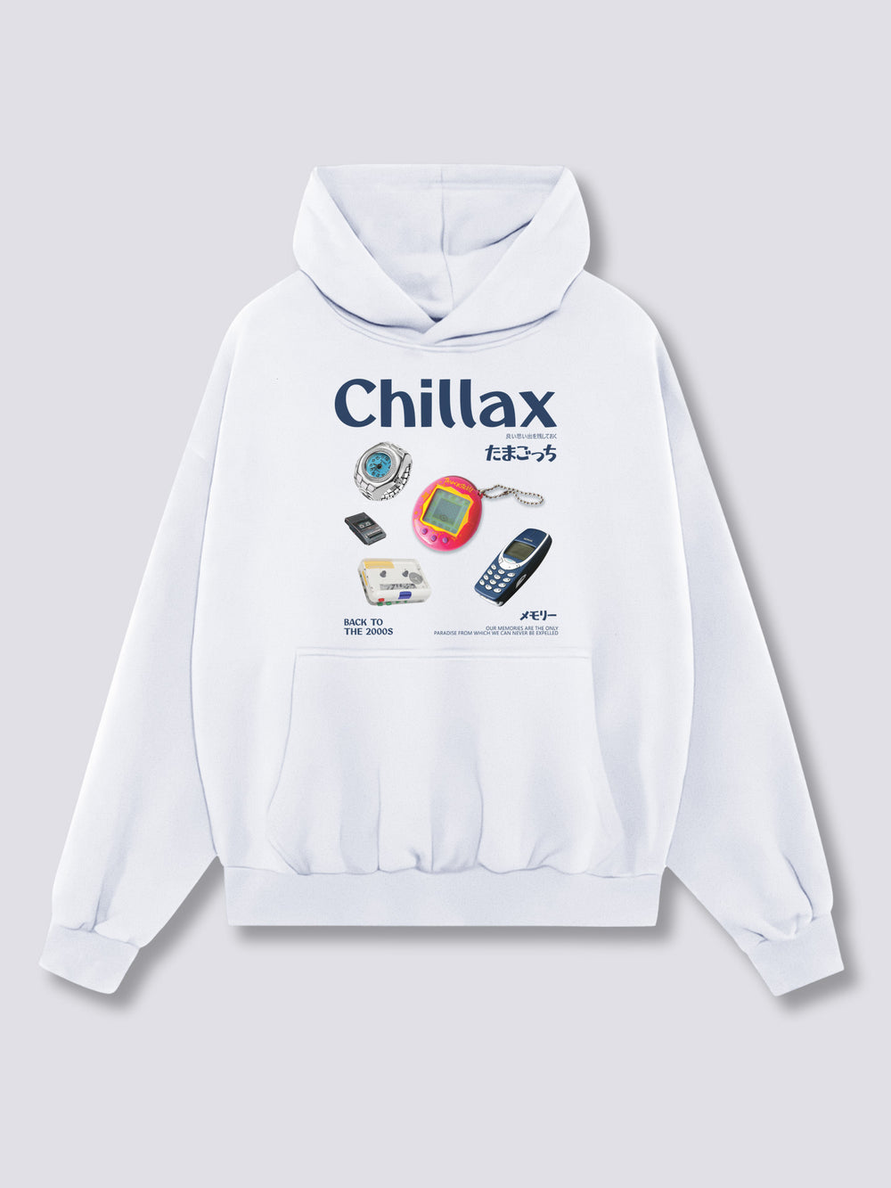 Front Print - Chillax Hoodie