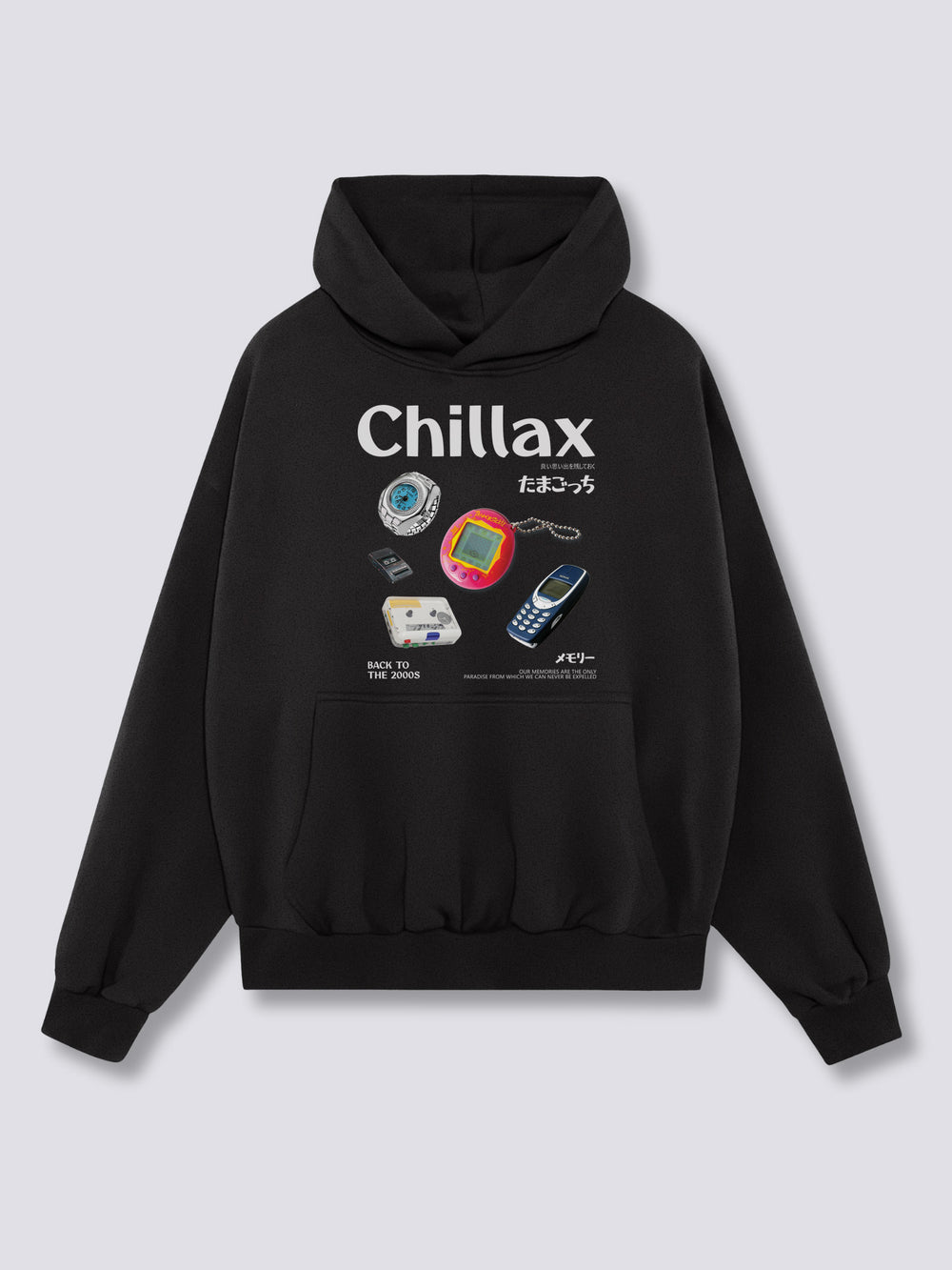 Front Print - Chillax Hoodie