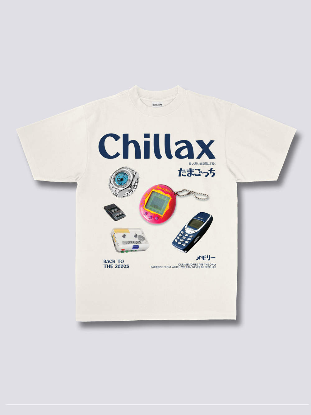 Front Print - Chillax T-Shirt