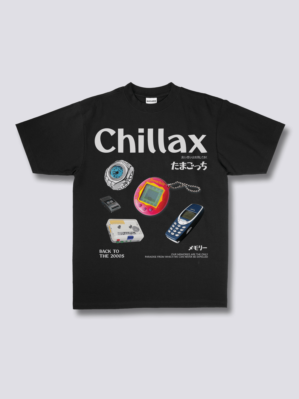 Front Print - Chillax T-Shirt