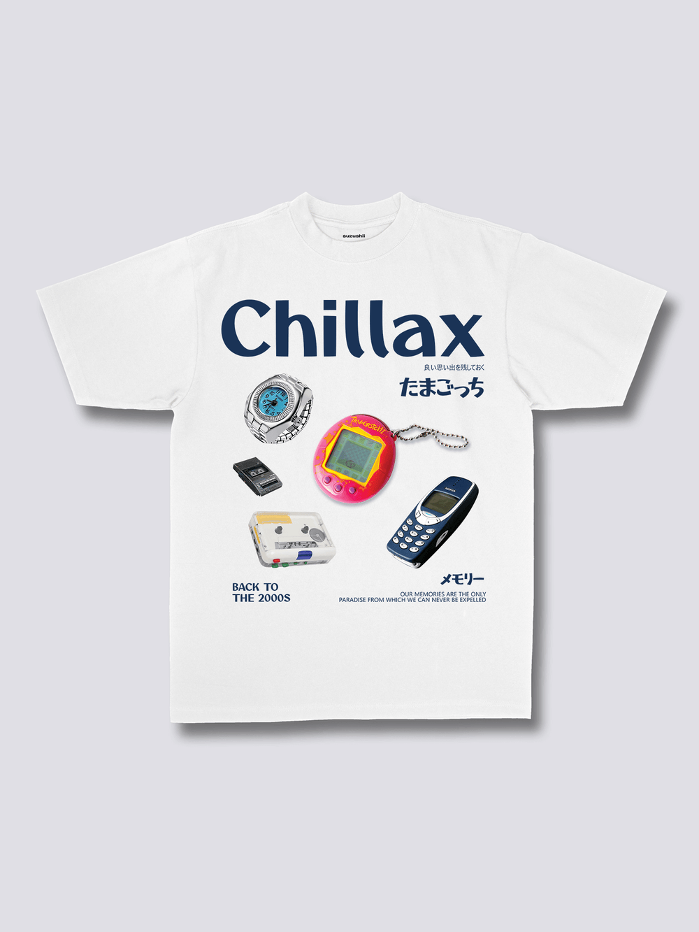 Front Print - Chillax T-Shirt