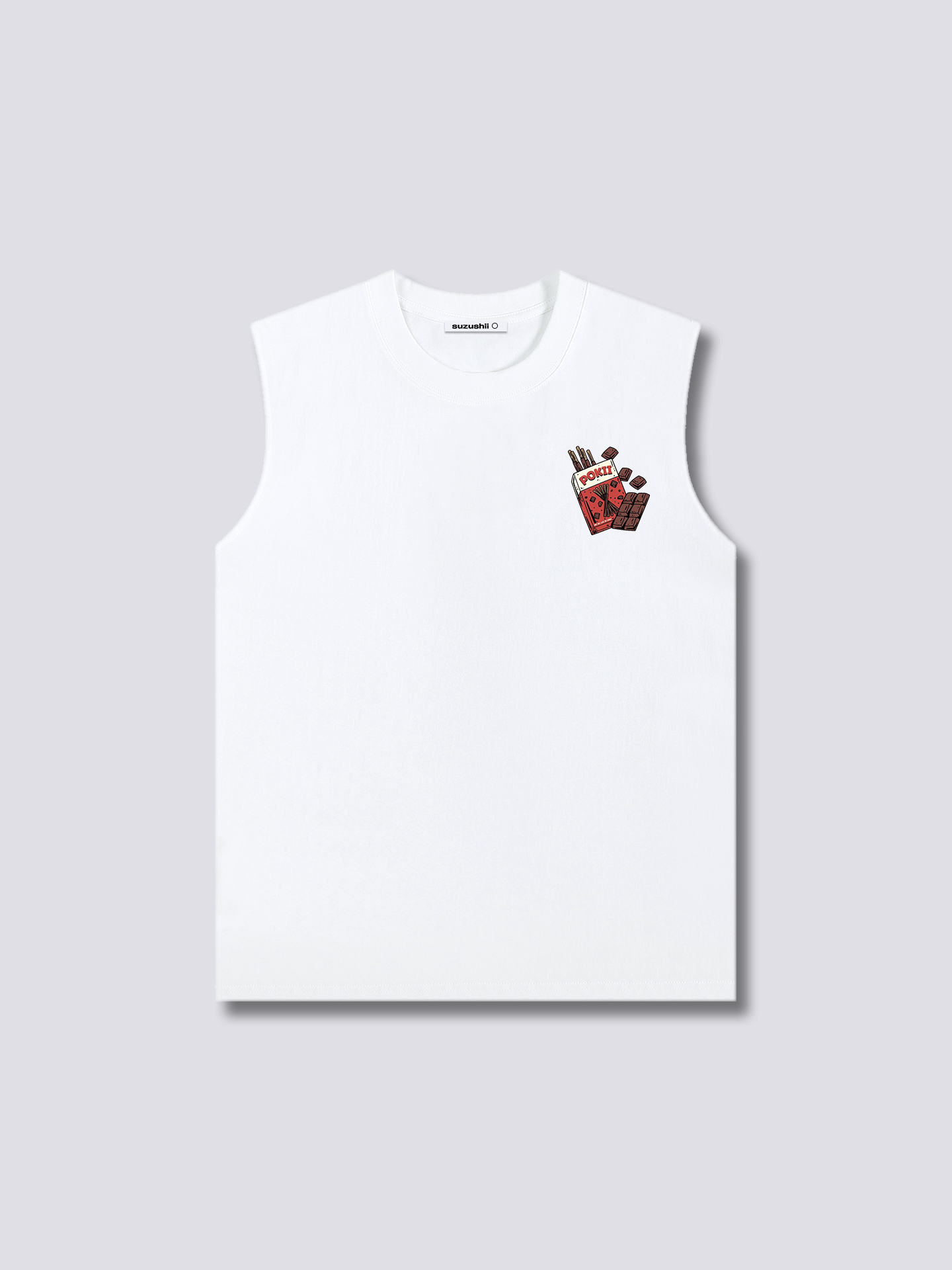 Chocolate Pokii Back Tank Top