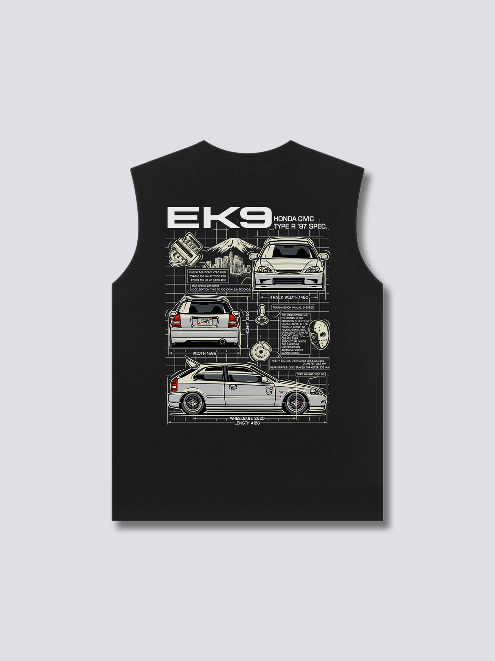 Civic Project Tank Top