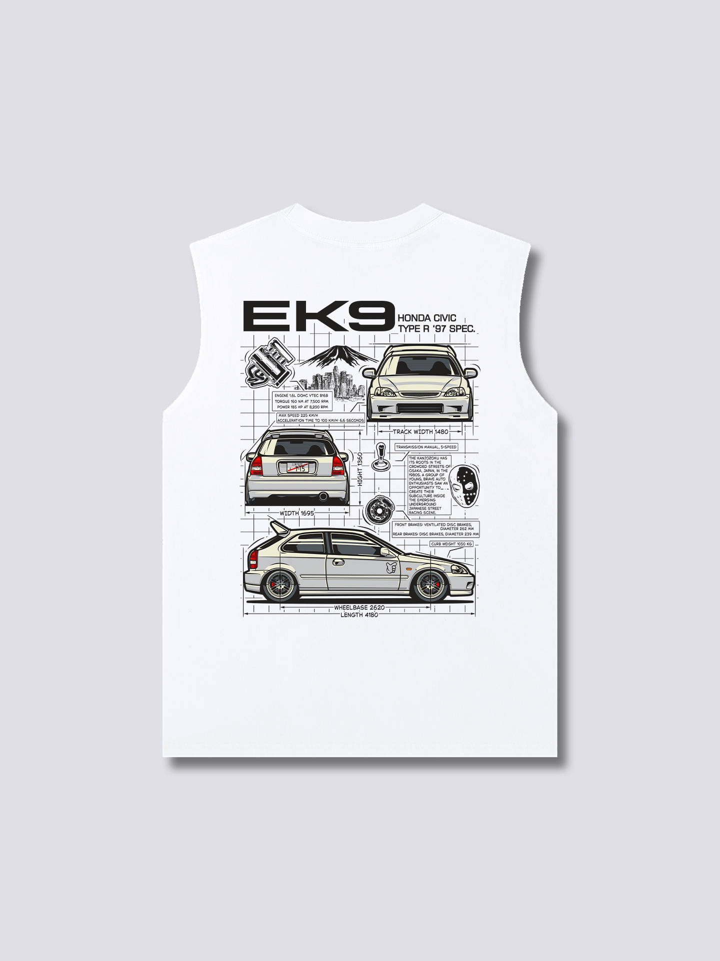 Civic Project Tank Top