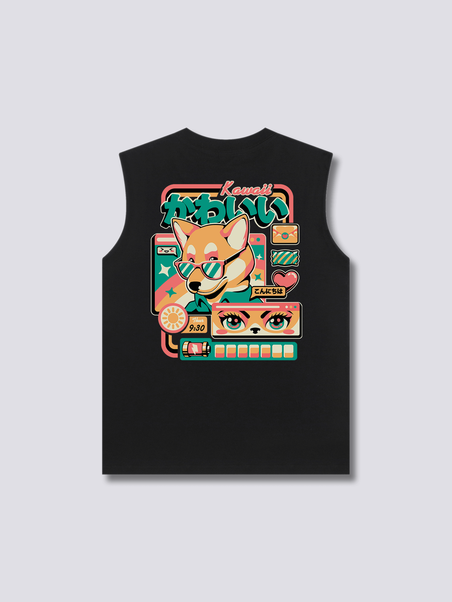 Cyber Pup Tank Top