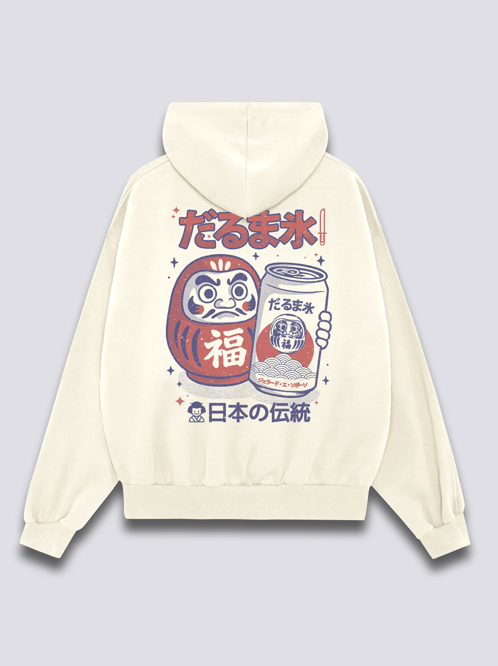 Daruma Beer Hoodie
