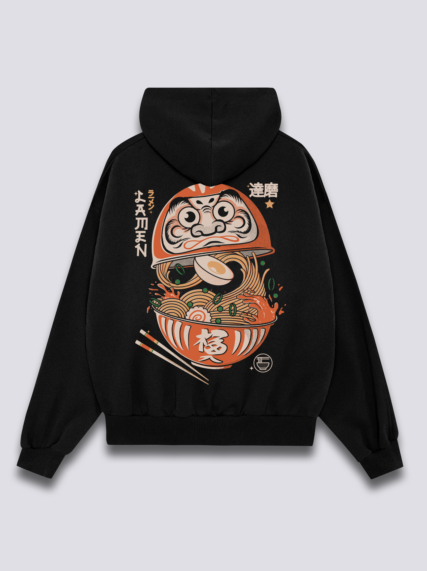 Daruma Ramen Hoodie