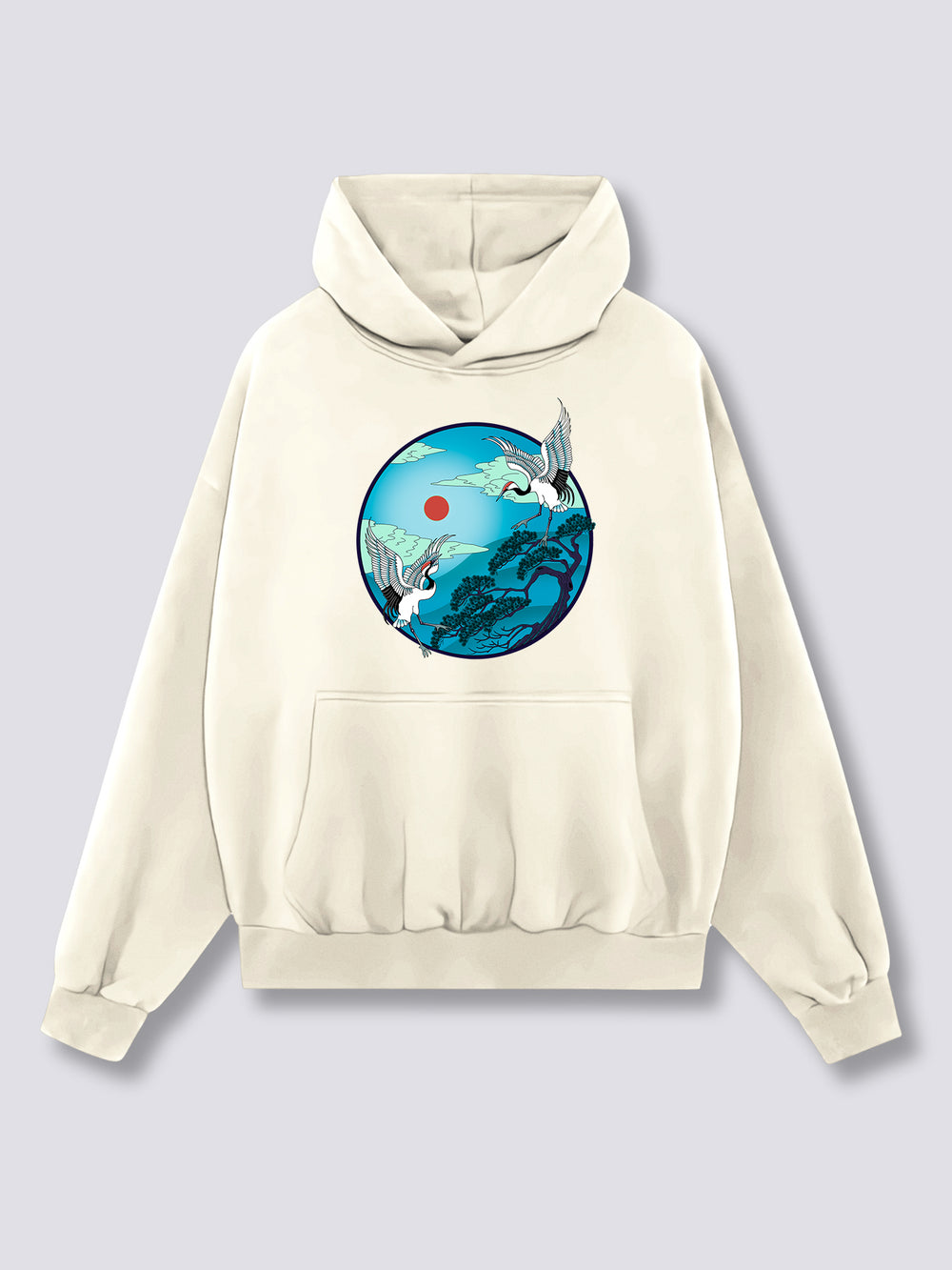 Flying Crane Hoodie