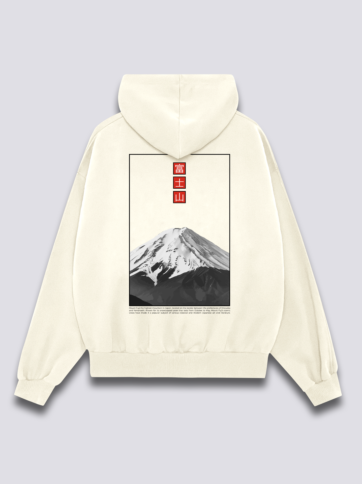Fuji Minimalism Hoodie