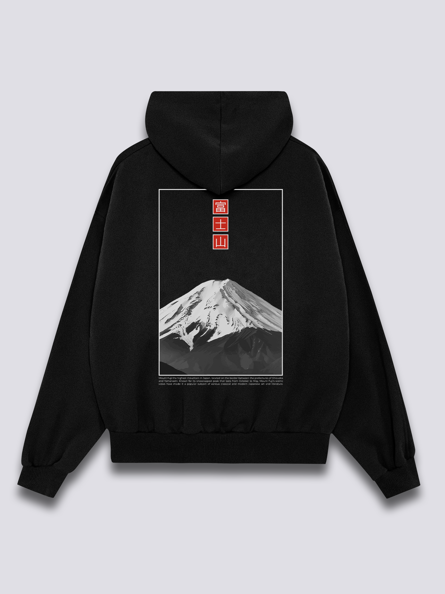 Fuji Minimalism Hoodie