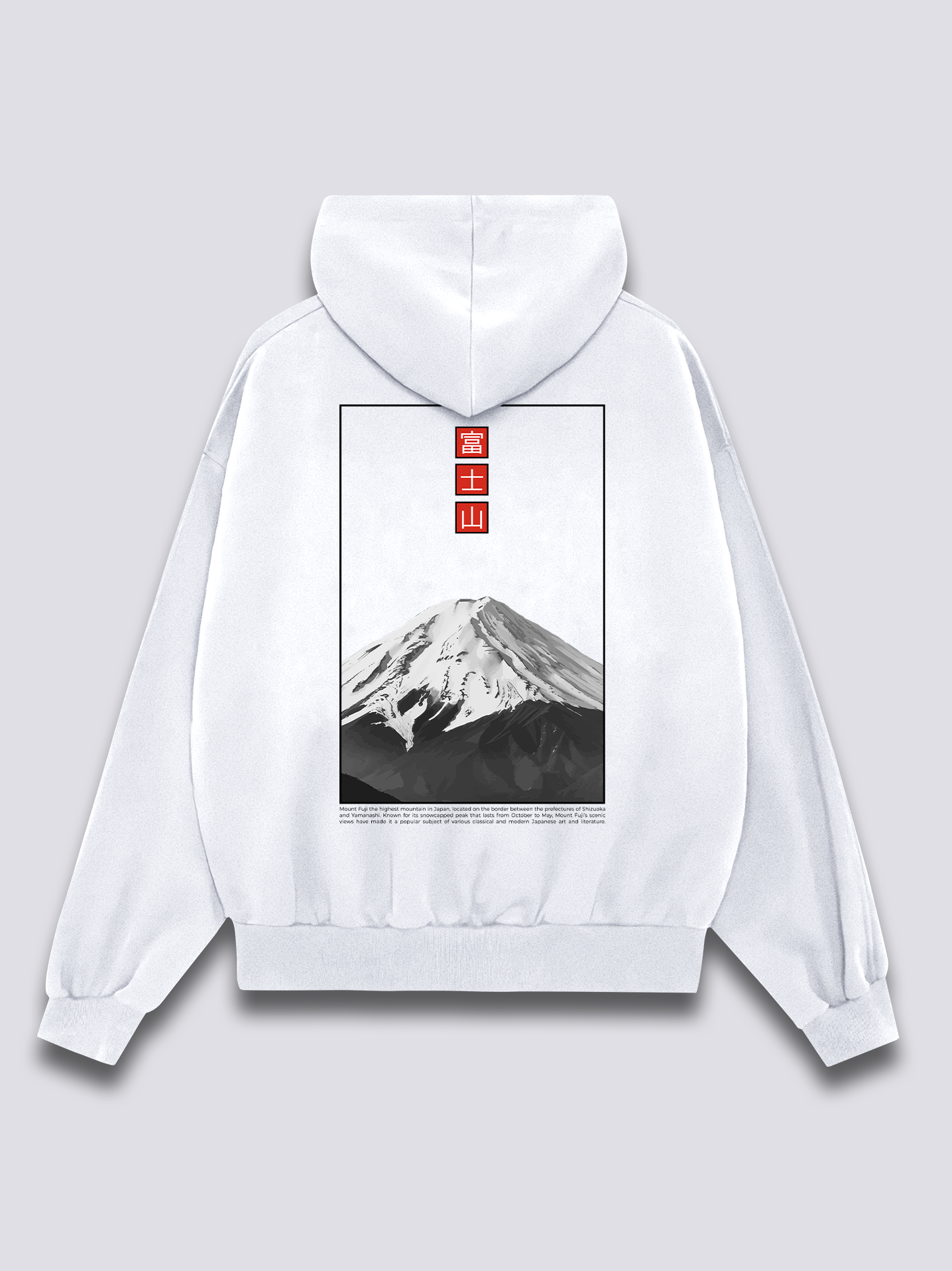 Fuji Minimalism Hoodie
