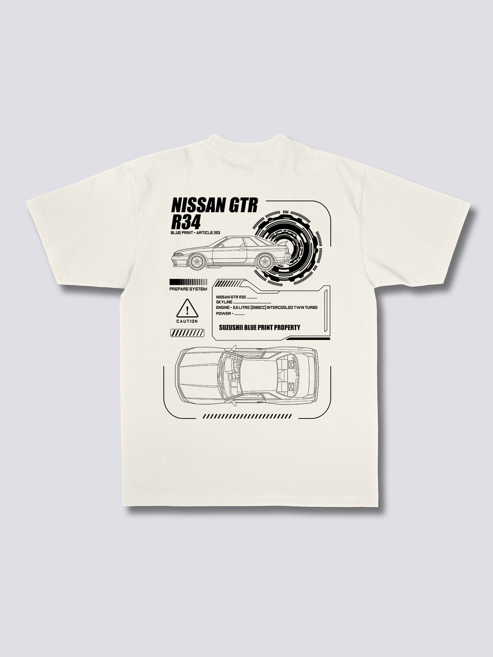 GTR Blueprint T-Shirt