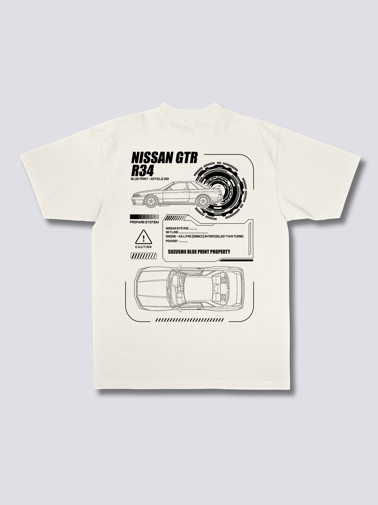 GTR Blueprint T-Shirt