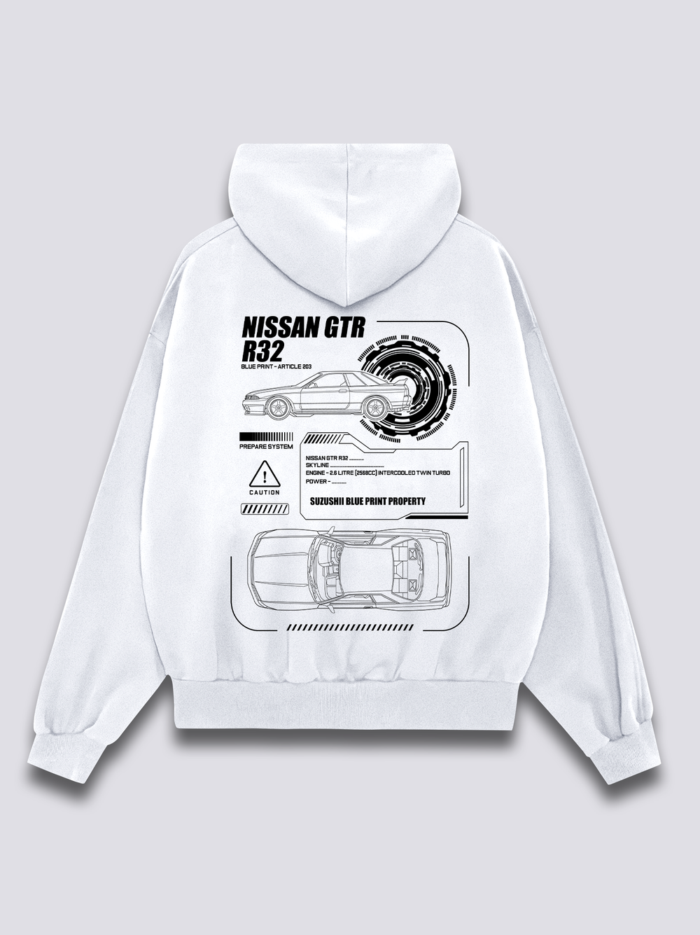GTR Blueprint Hoodie