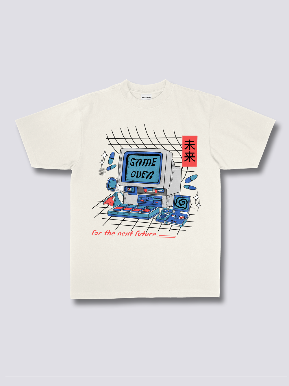 Front Print - Game Over T-Shirt