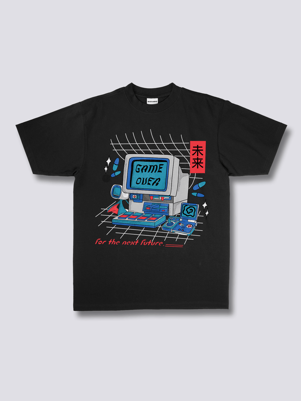 Front Print - Game Over T-Shirt