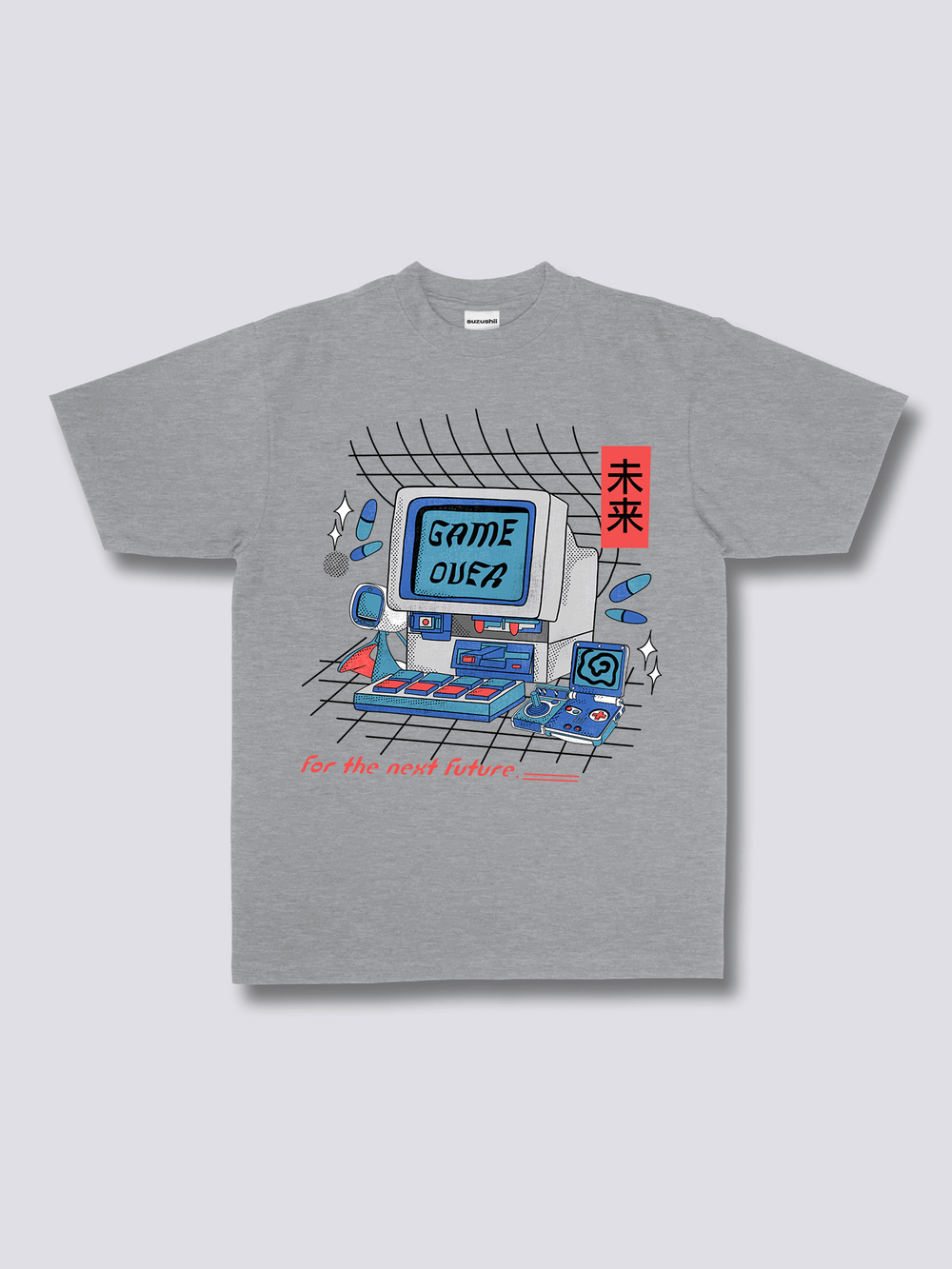 Front Print - Game Over T-Shirt