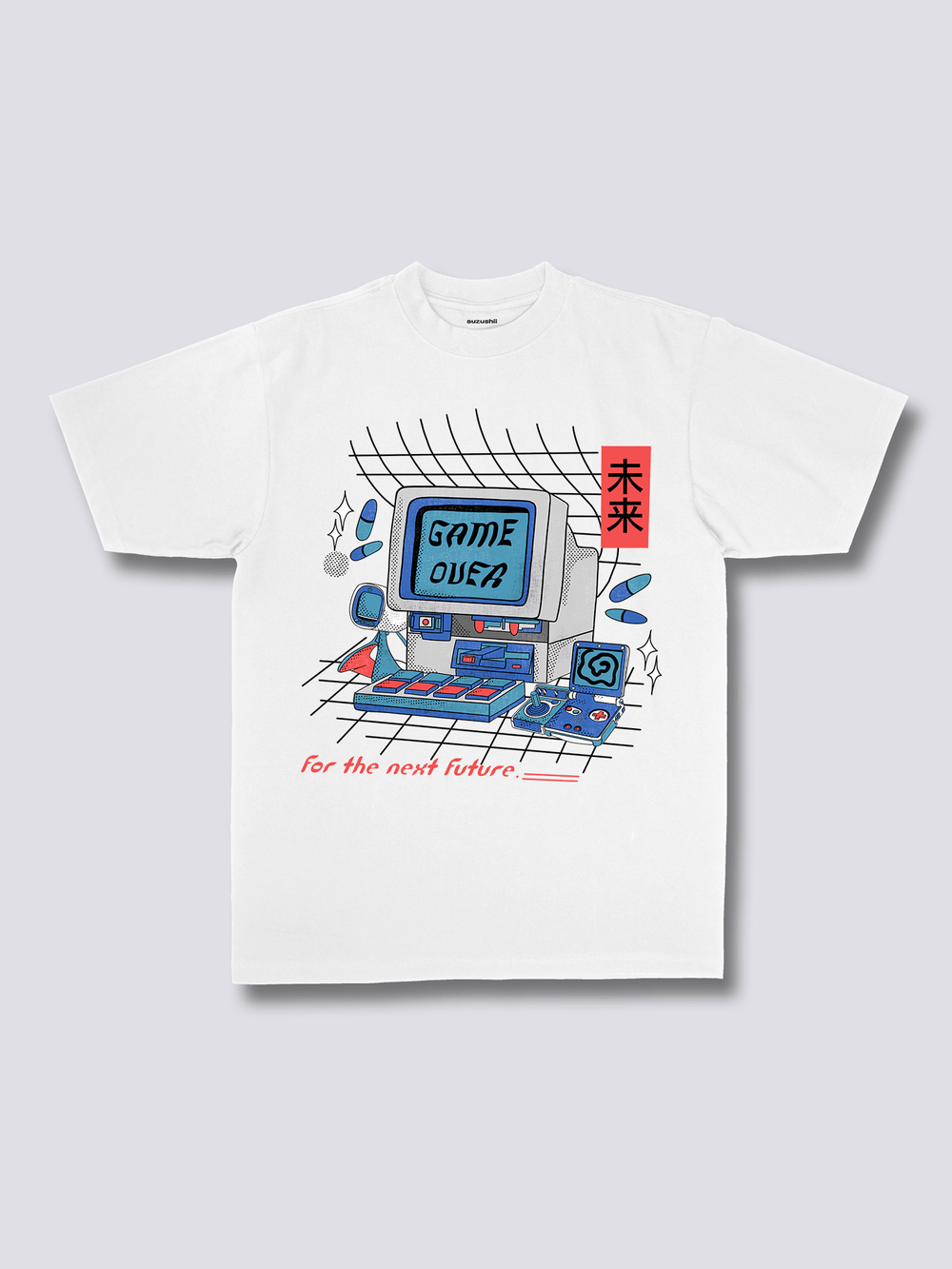 Front Print - Game Over T-Shirt