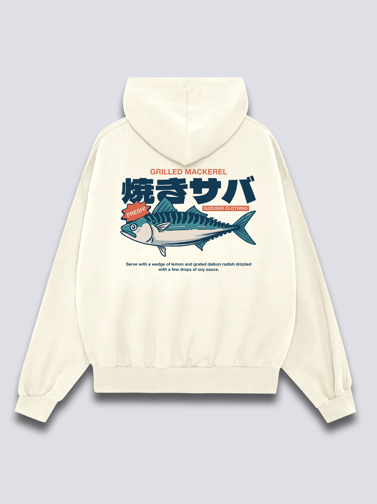 Grilled Mackerel Hoodie