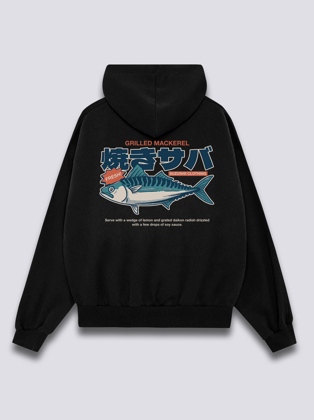 Grilled Mackerel Hoodie