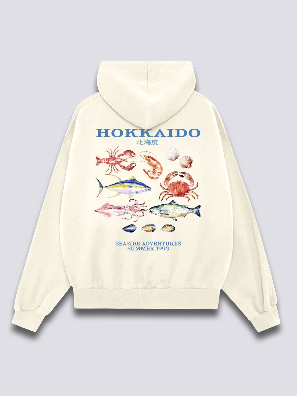 Hokkaido Fish Hoodie