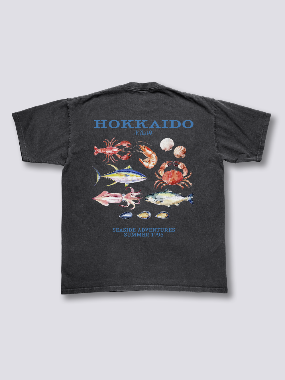 Hokkaido Fish Vintage T-Shirt