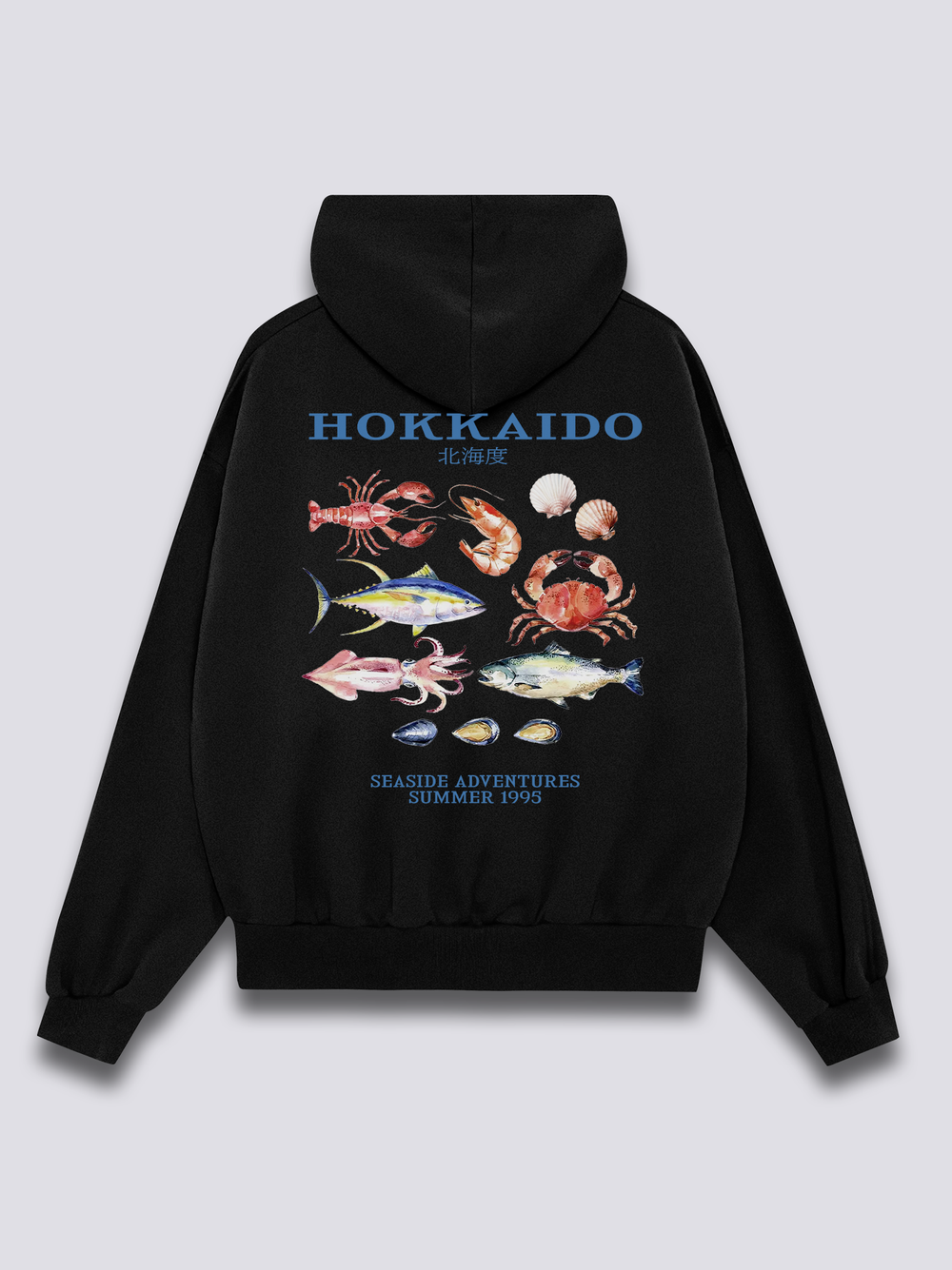 Hokkaido Fish Hoodie