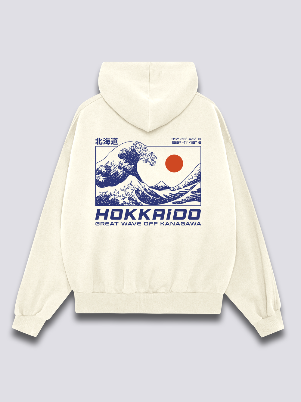 Hokkaido Wave Hoodie