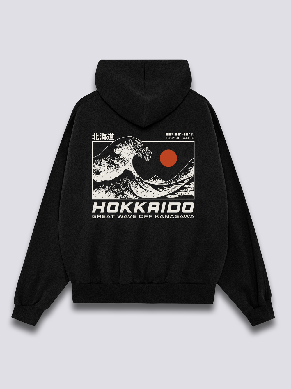 Hokkaido Wave Hoodie
