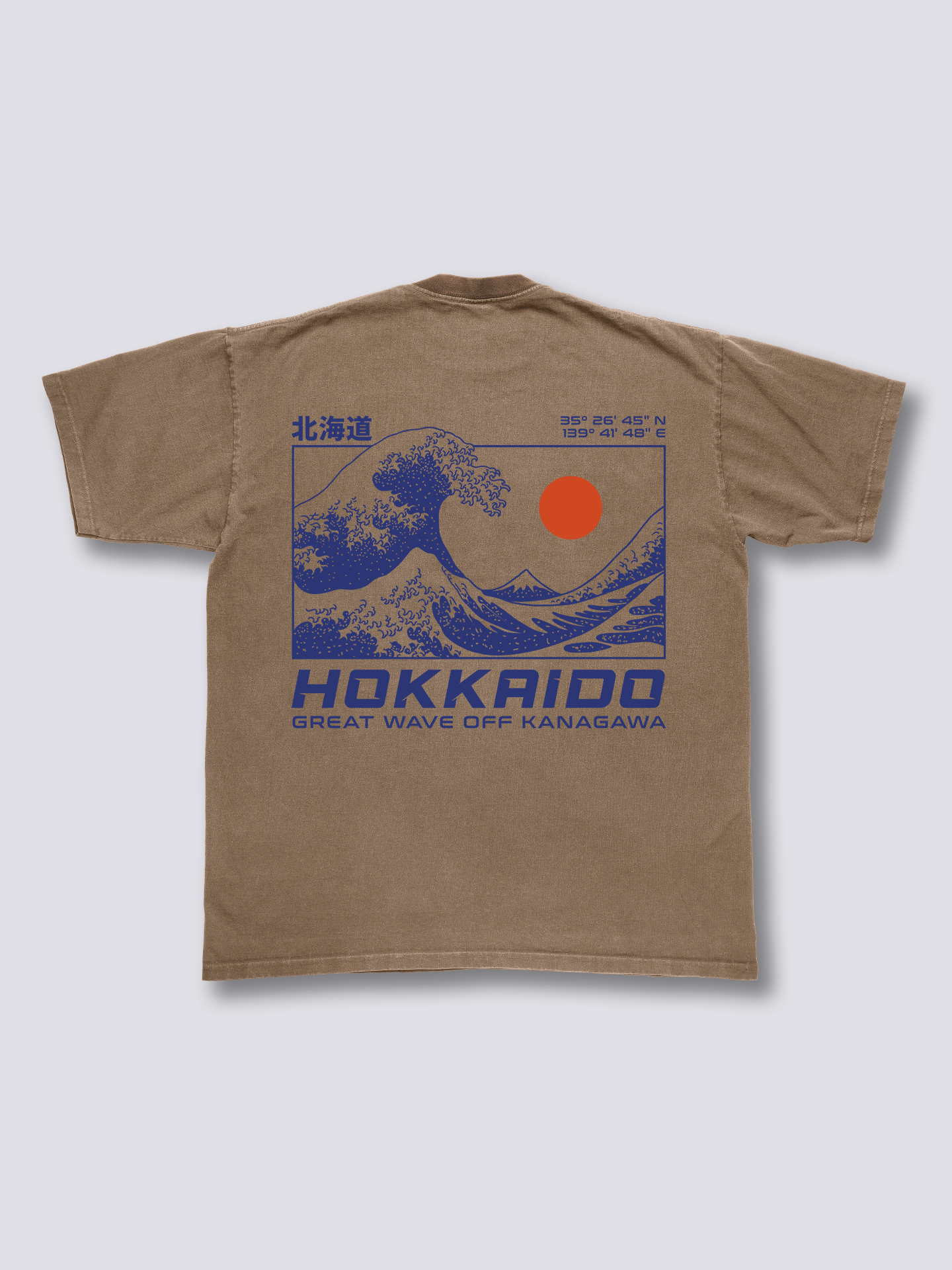 Hokkaido Wave Vintage T-Shirt