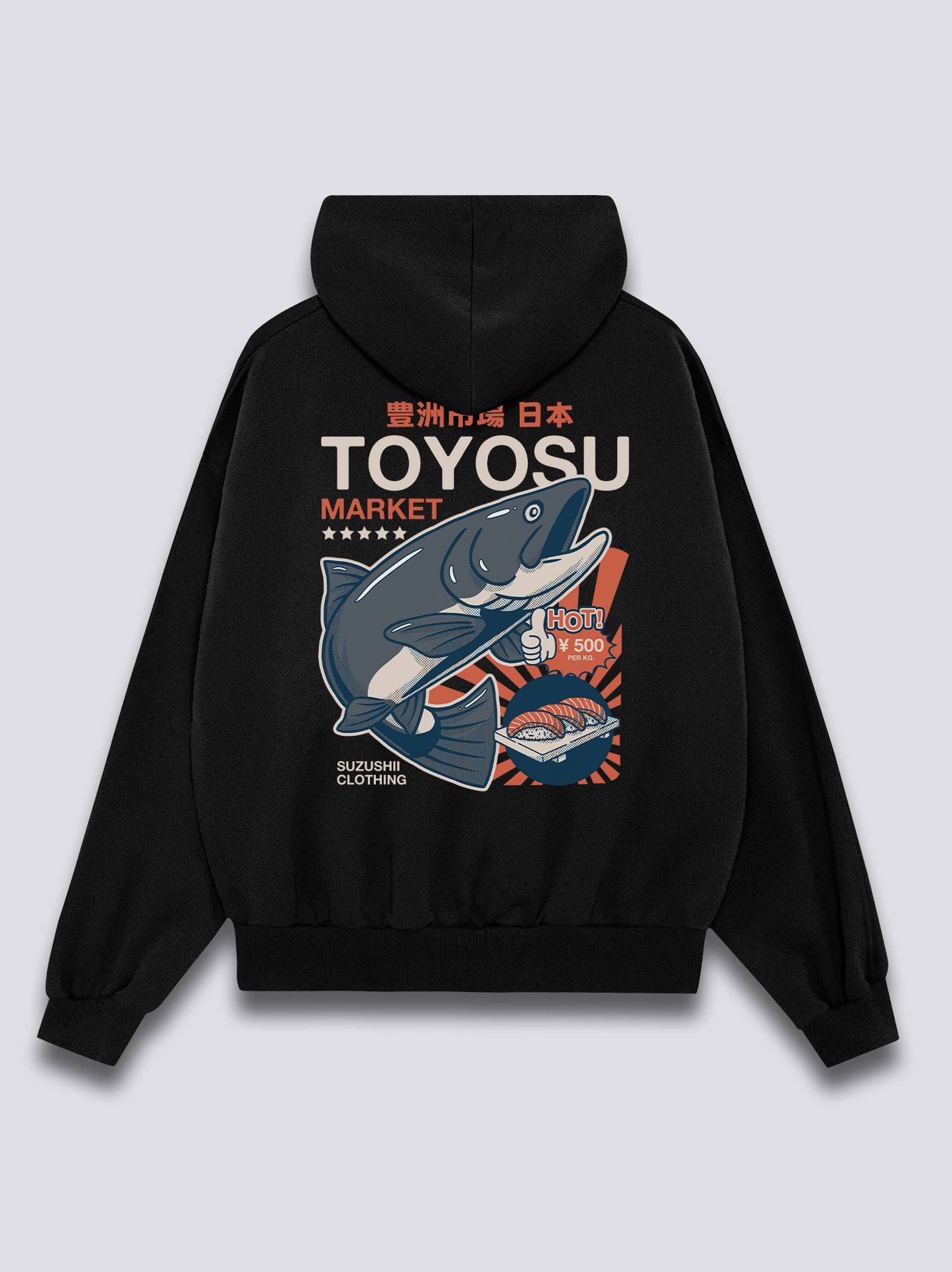 Hot Salmon Hoodie