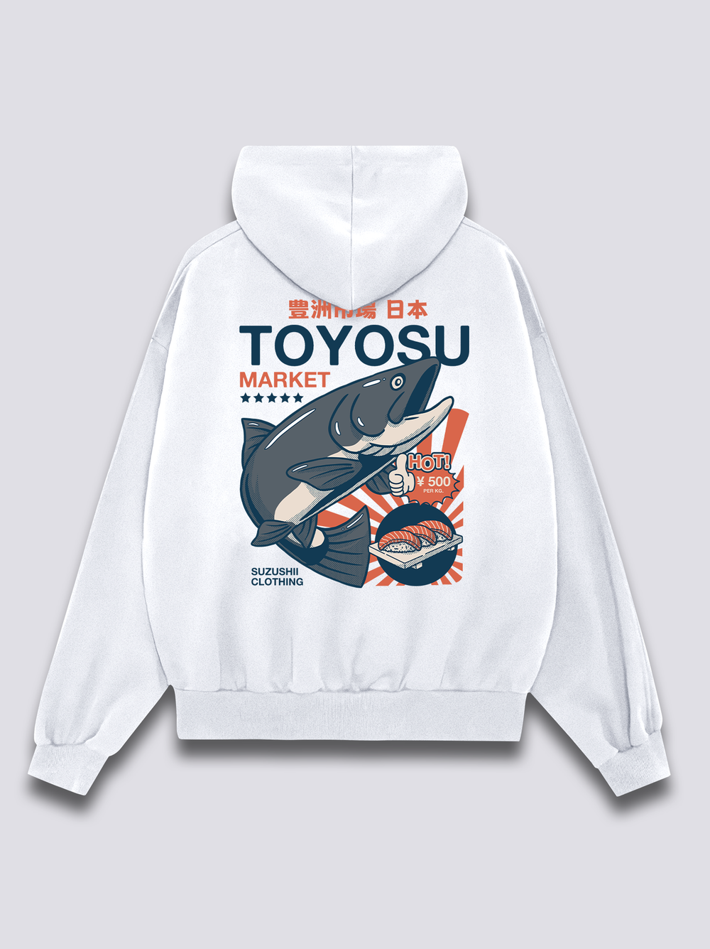 Hot Salmon Hoodie