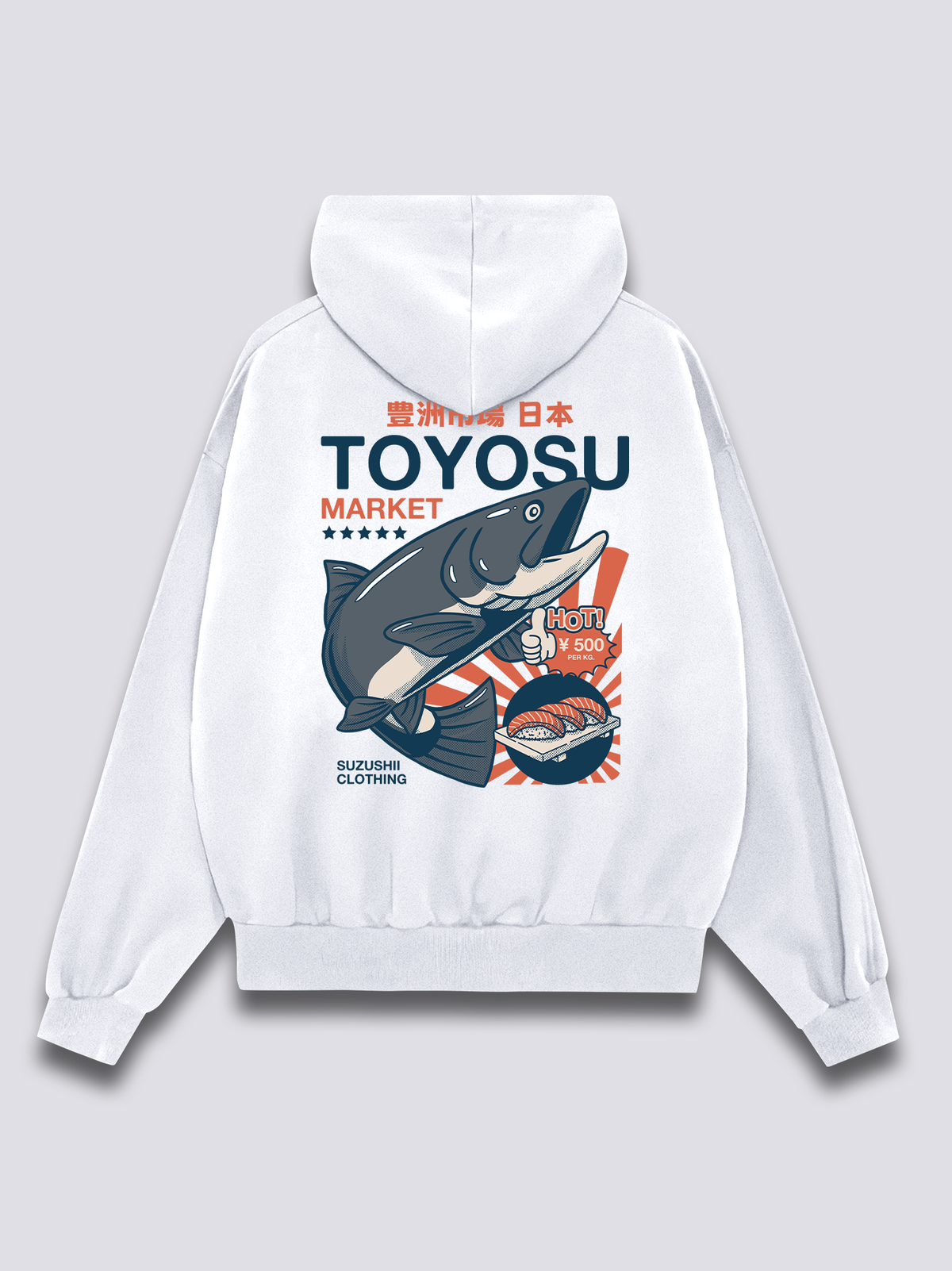 Hot Salmon Hoodie
