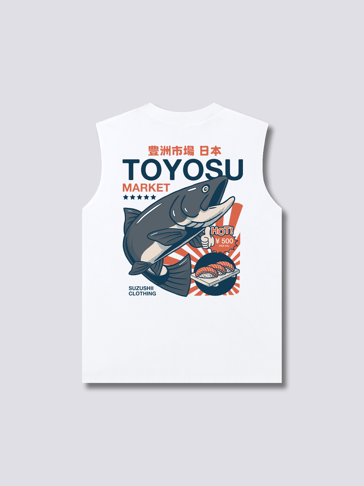 Hot Salmon Tank Top