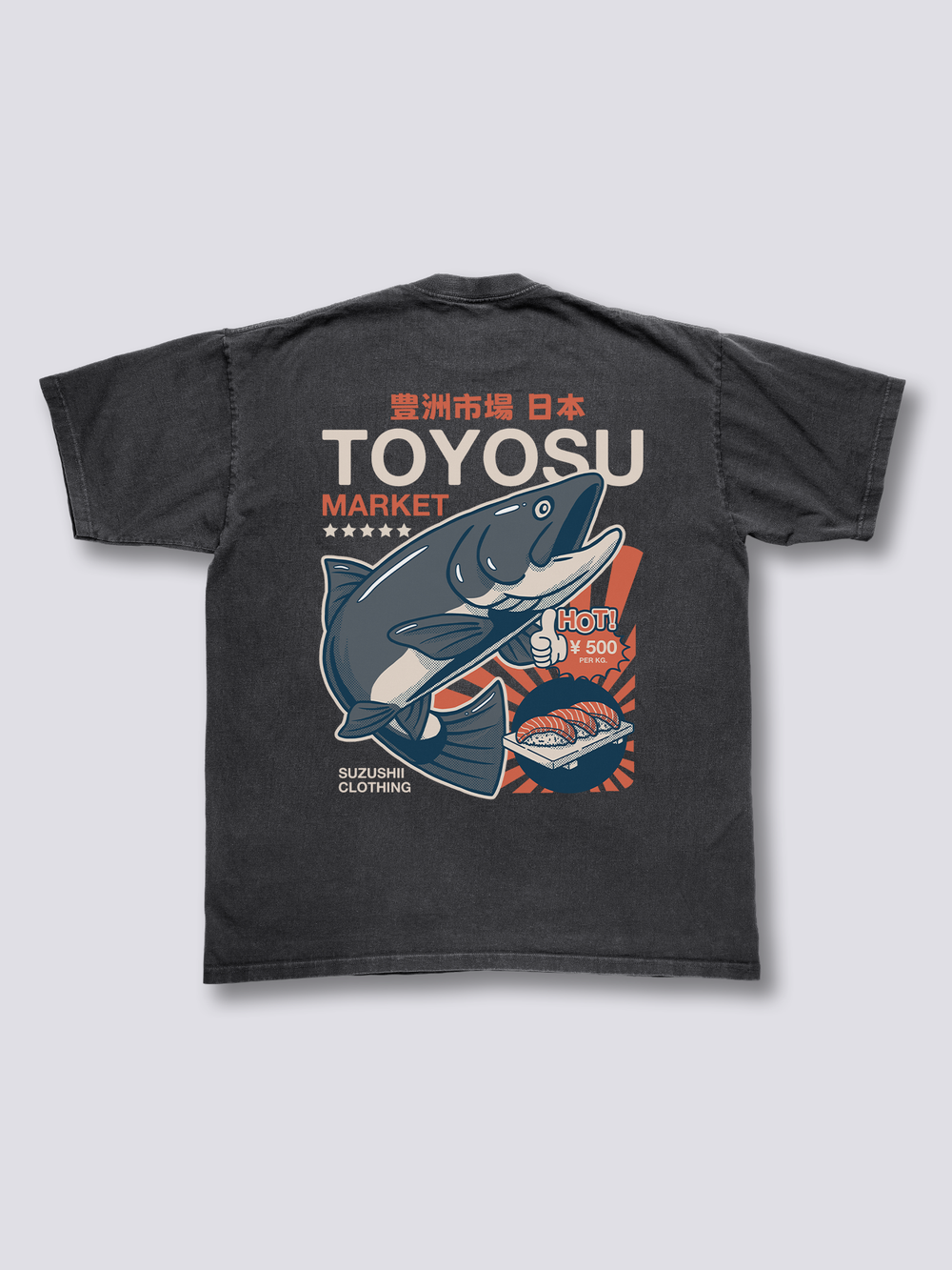 Hot Salmon Vintage T-Shirt