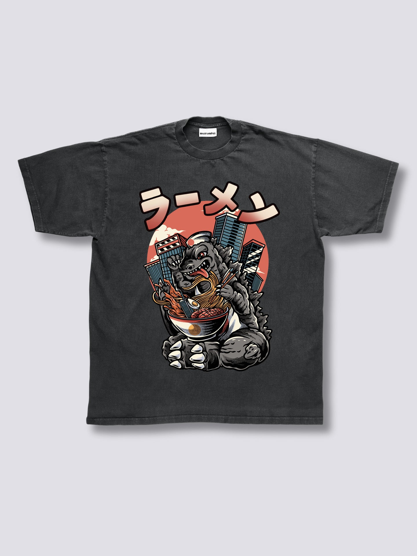 Hungry Godzilla Vintage T-Shirt