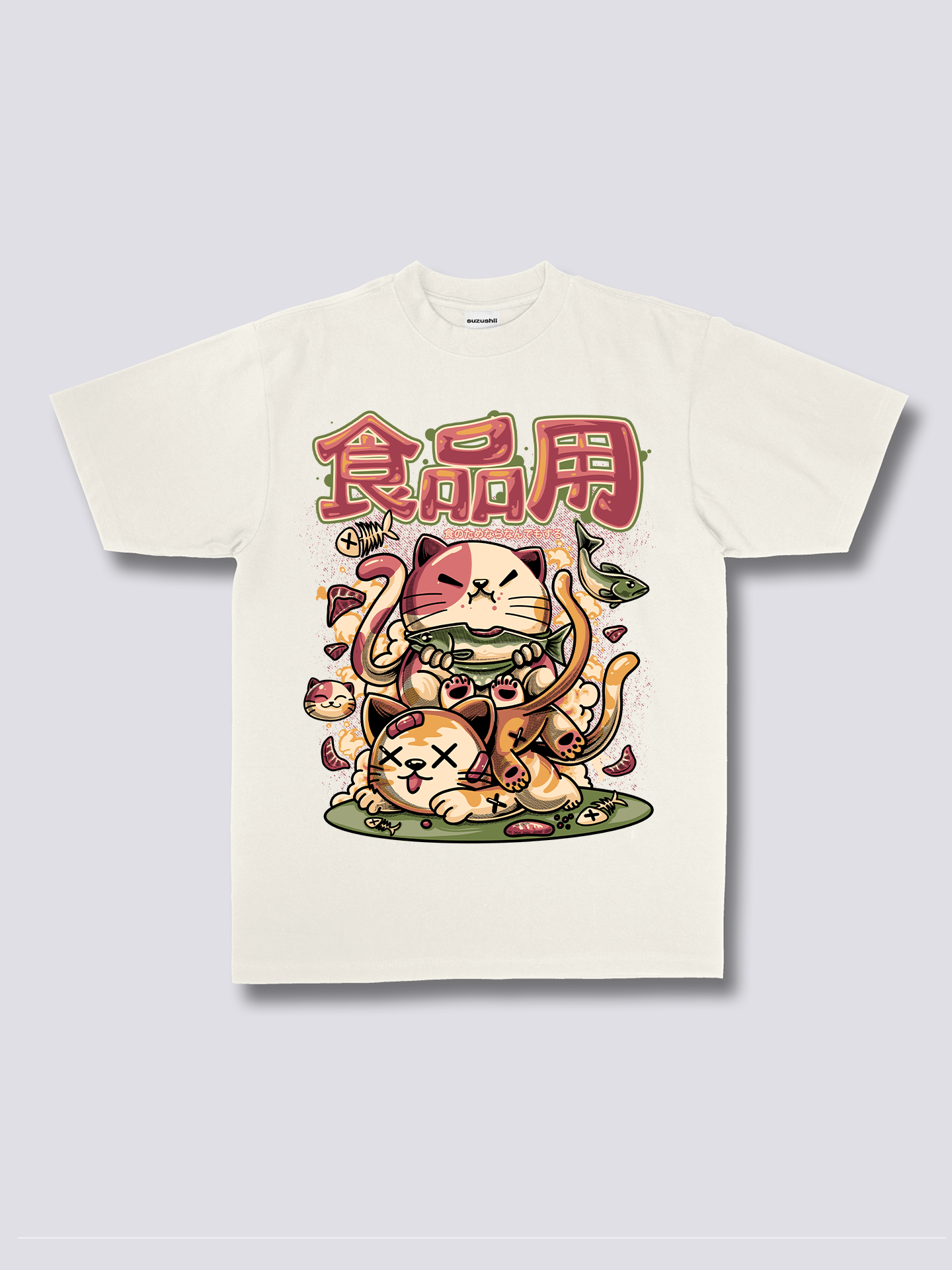 Hungry Neko T-shirt