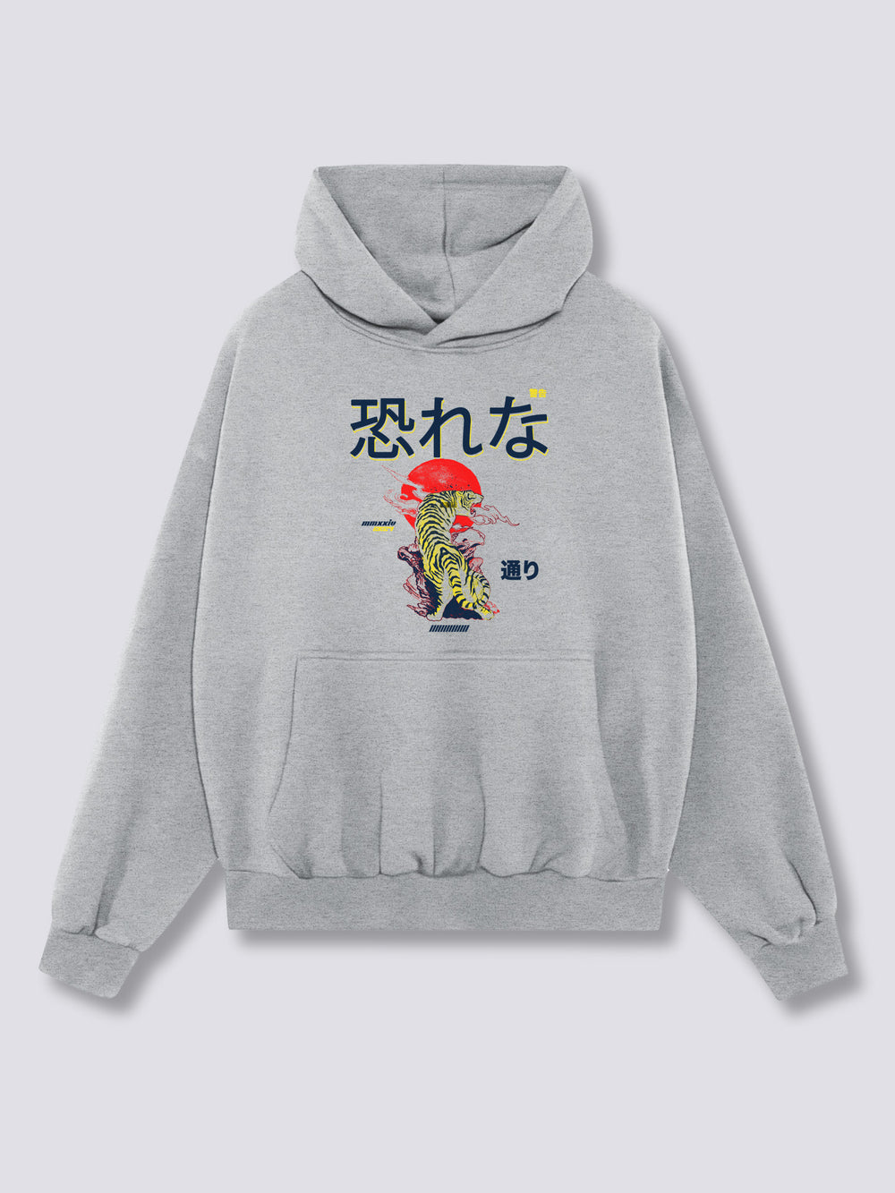 Front Print - Japan Tiger Hoodie