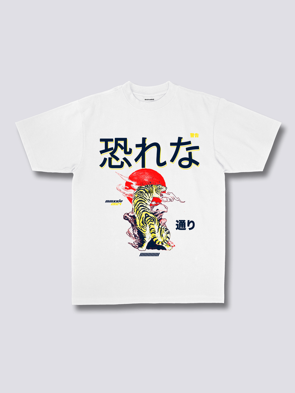 Front Print - Japan Tiger T-Shirt