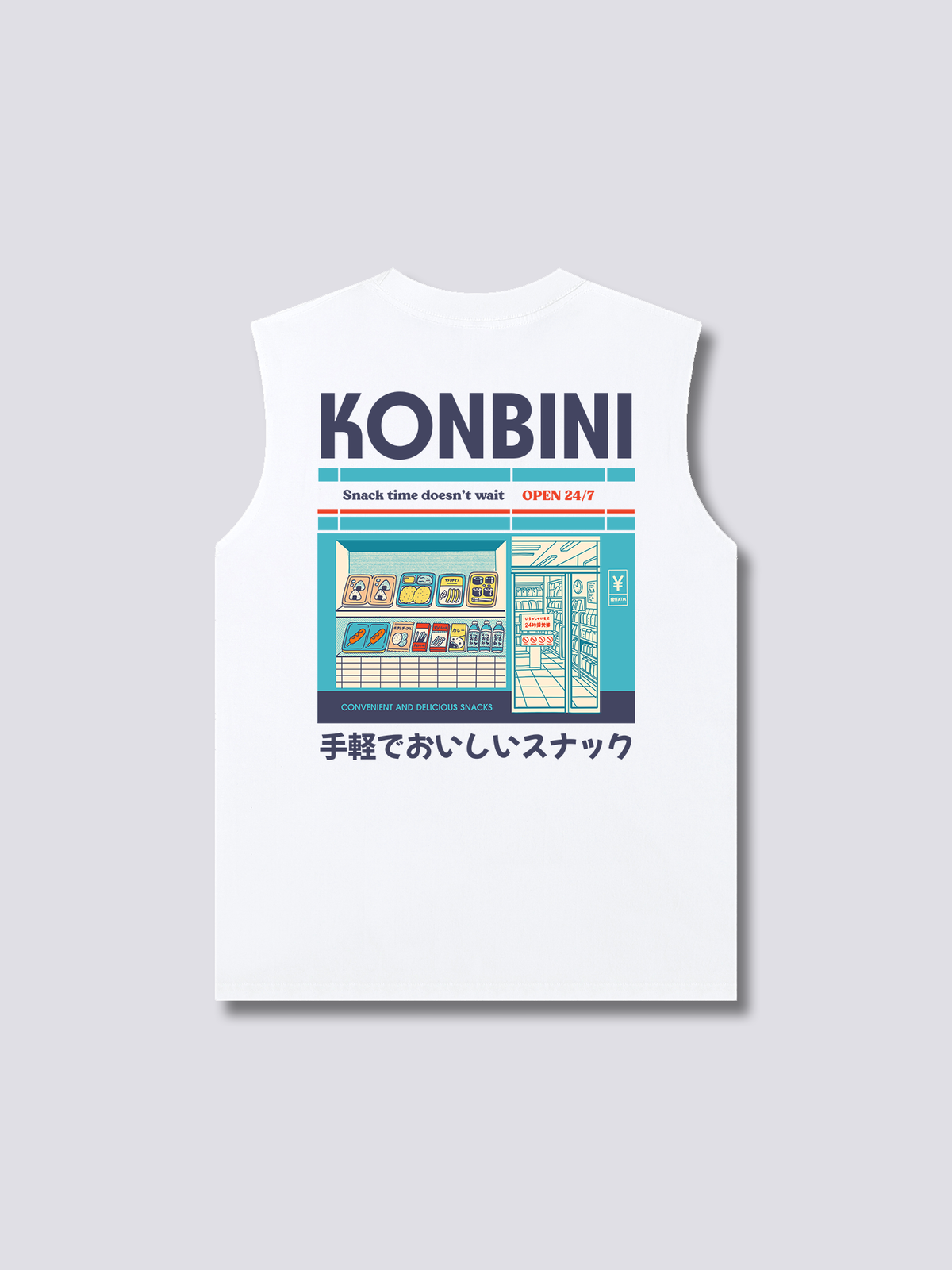 Konbini Snacks Tank Top