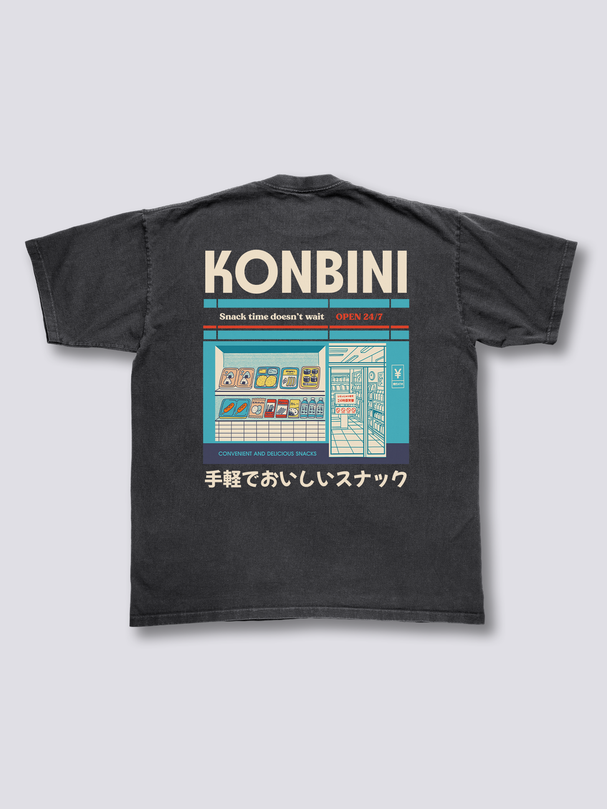 Konbini Snacks Vintage T-Shirt