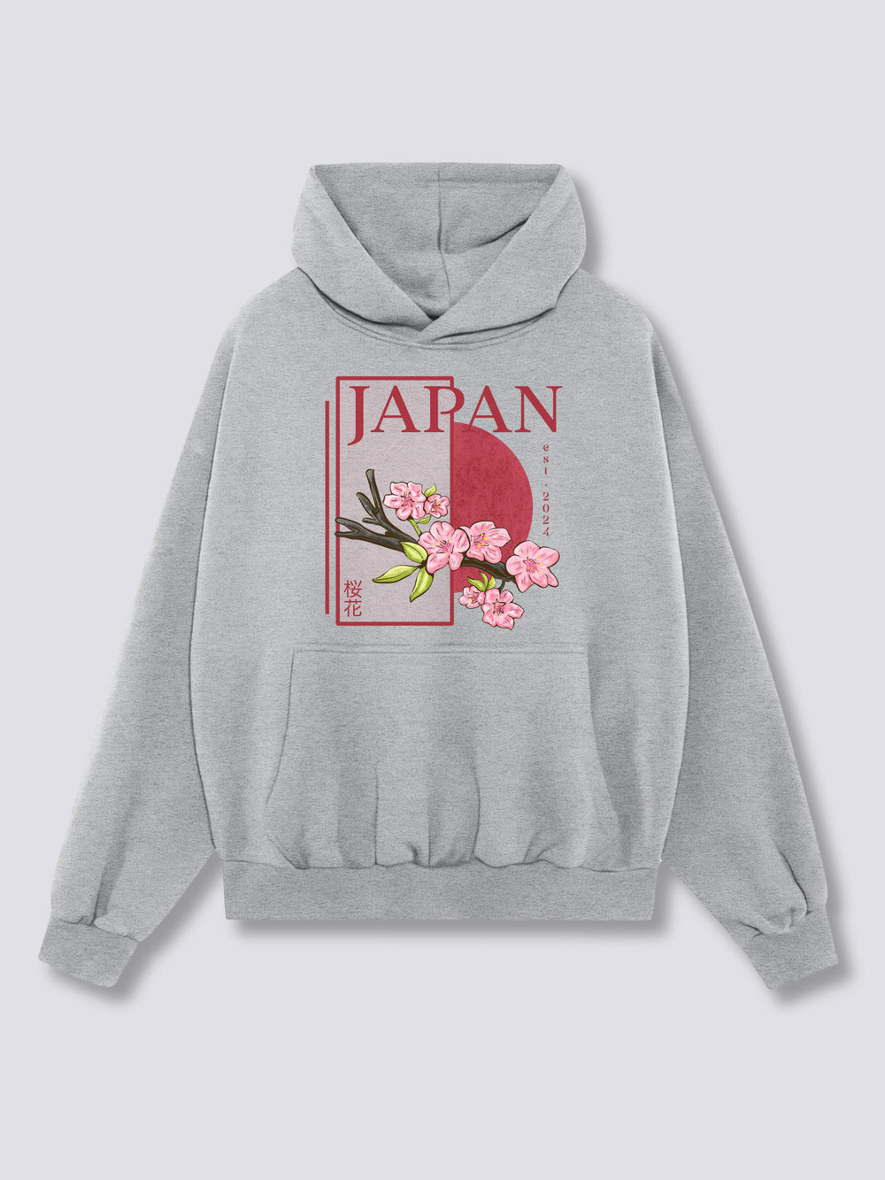 Front Print - Japan Hoodie