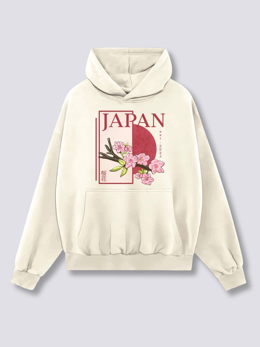 Front Print - Japan Hoodie