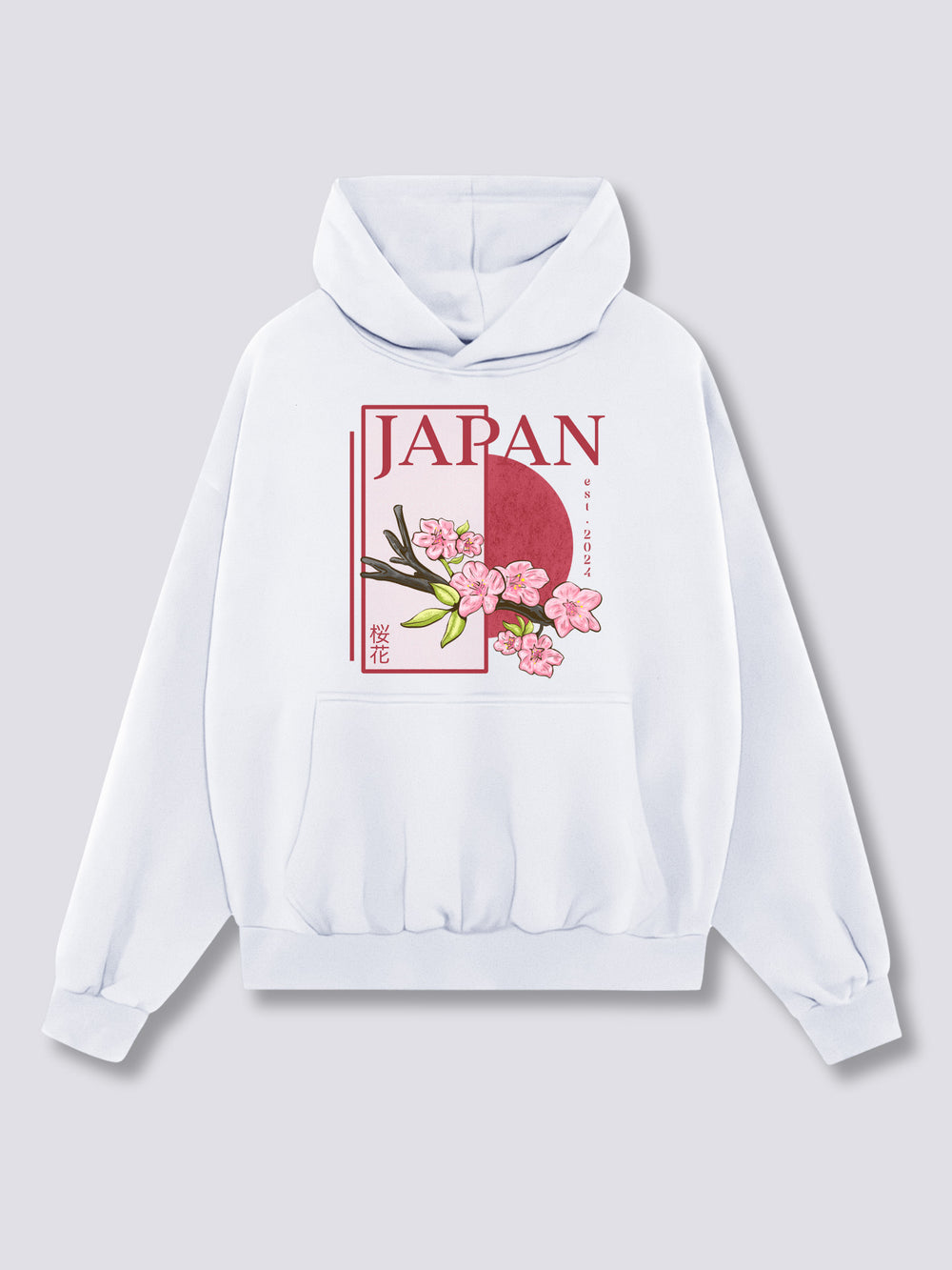 Front Print - Japan Hoodie