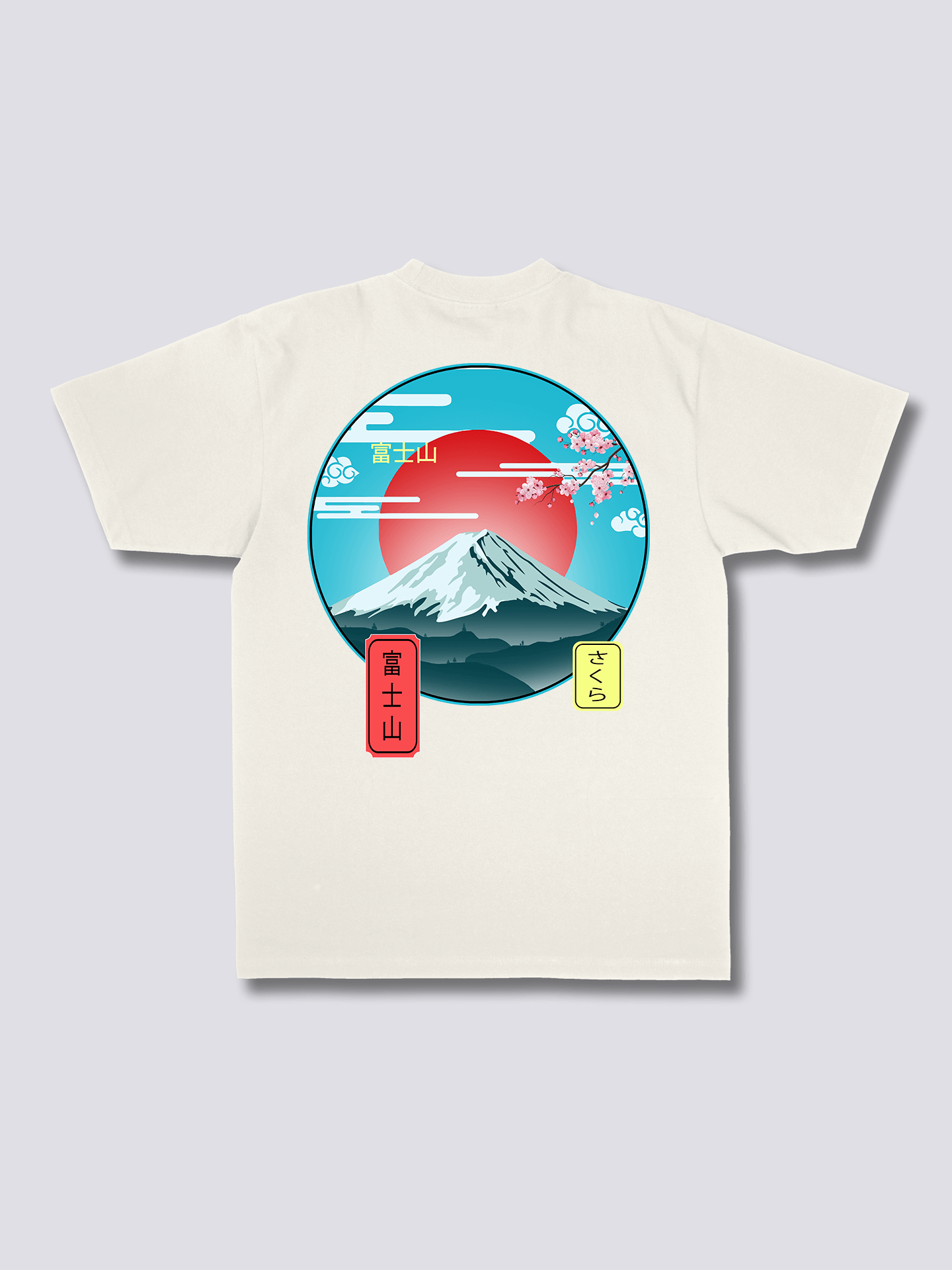 Mount Fuji Back T-Shirt