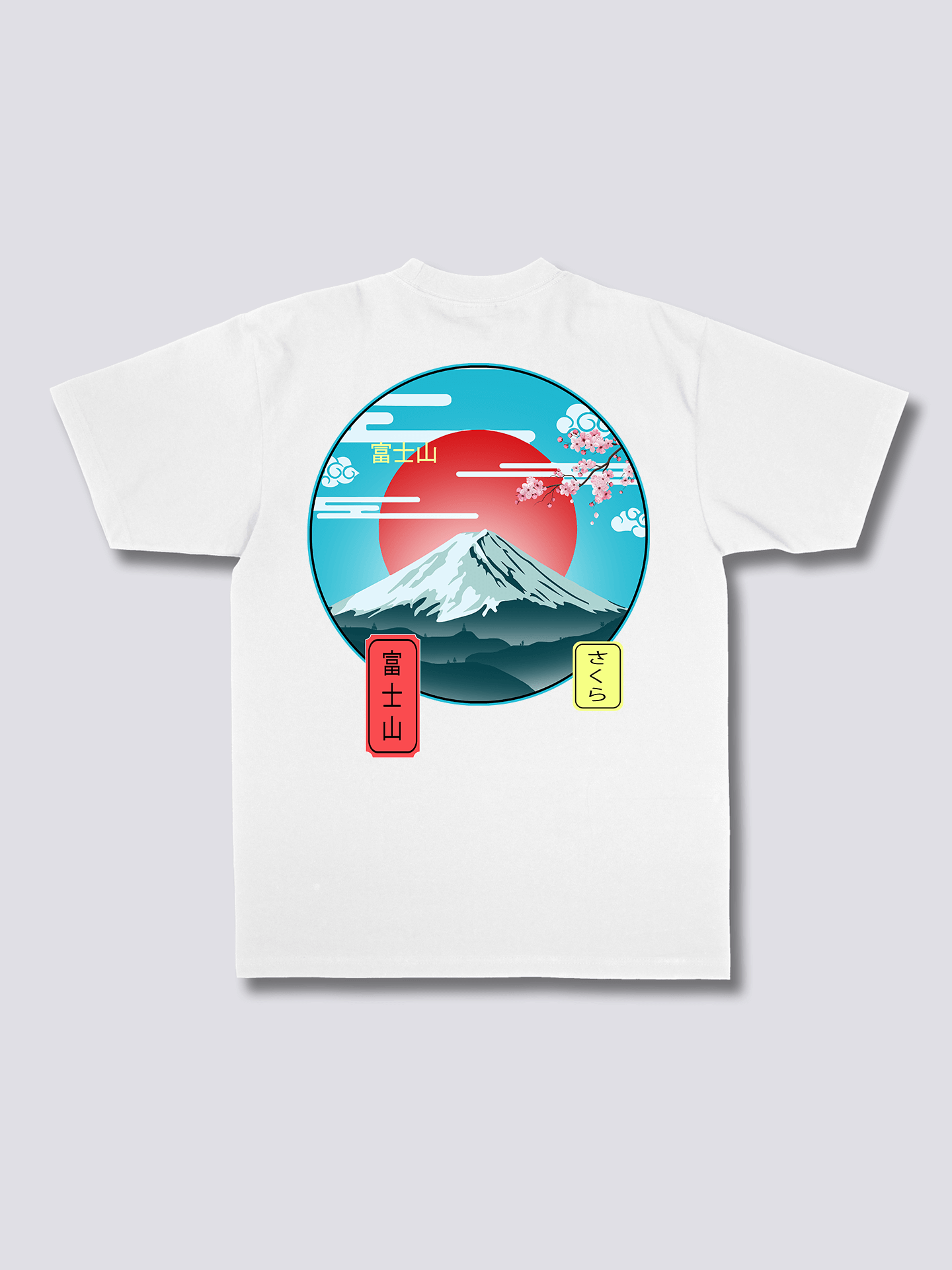 Mount Fuji Back T-Shirt